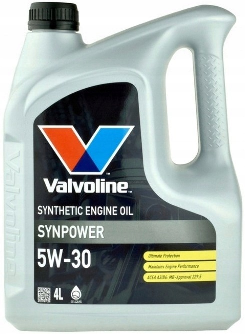 Valvoline Synpower 5W30 A3/B4 4L