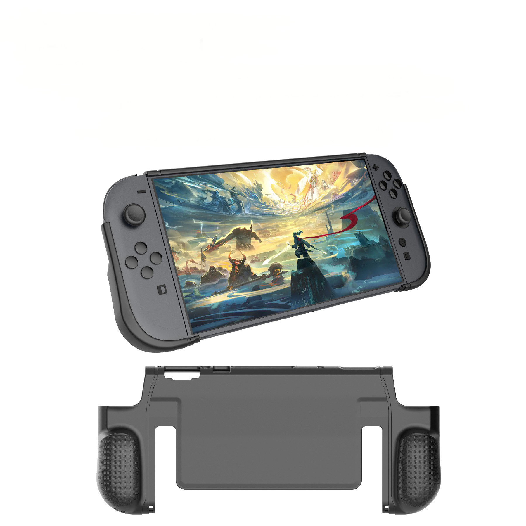 DUAL GRIP ETUI POKROWIEC OCHRONNY Z PODSTAWKĄ DO NINTENDO SWITCH 2