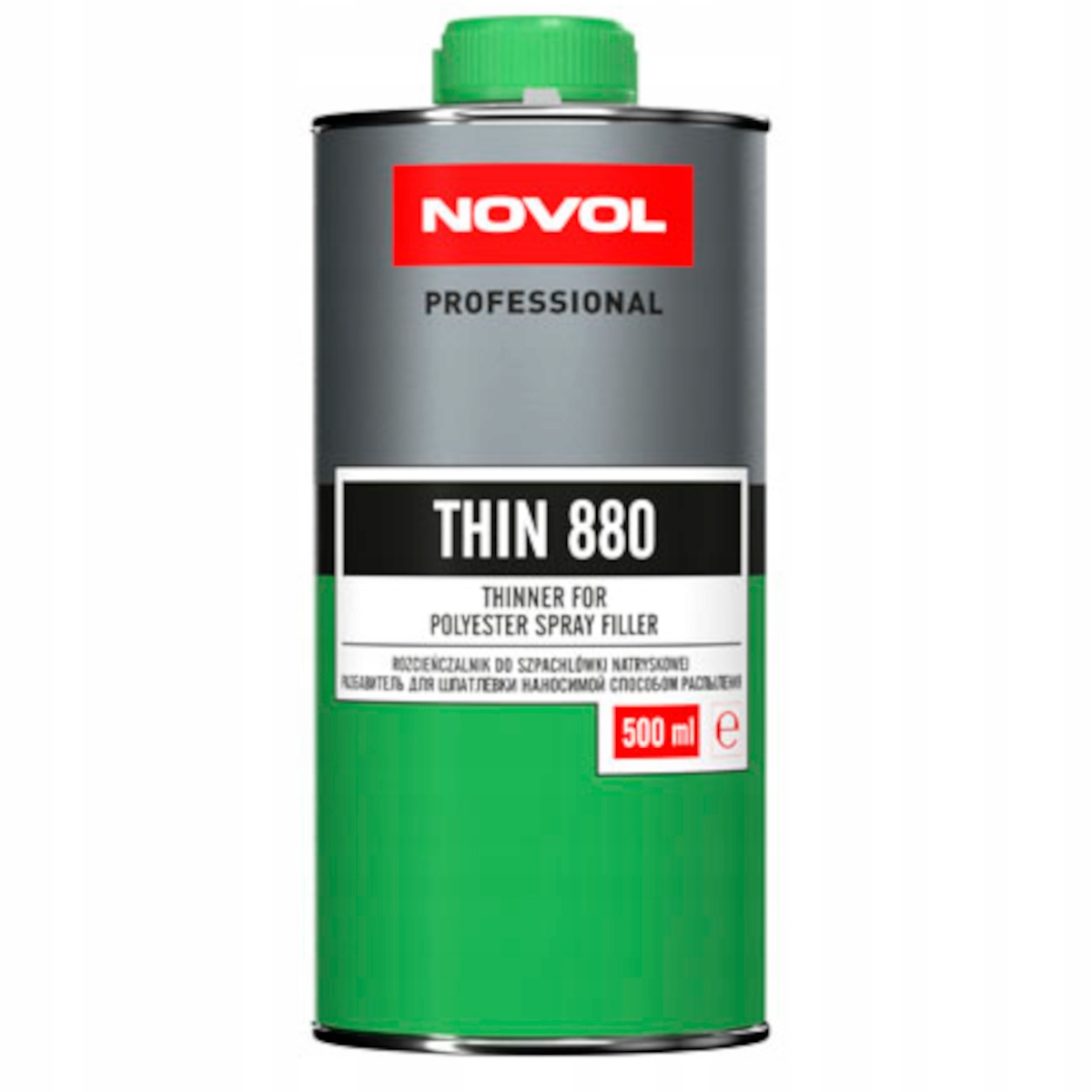 NOVOL Thin 880 Rozcieńczalnik do Szpachlówki Natryskowej 500ml