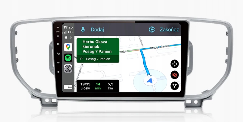 Kia Sportage Rádio Navigace Nejnovější Android Carplay
