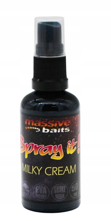 Atraktor Massive Baits Spray It Milky Cream (50ml)