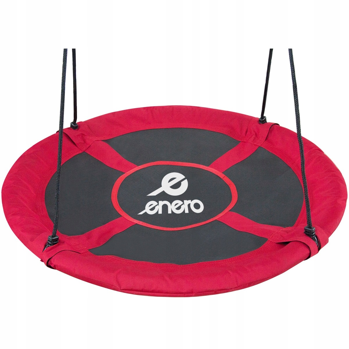 Huśtawka Ogrodowa Bocianie Gniazdo 110CM XXXL Czerwona