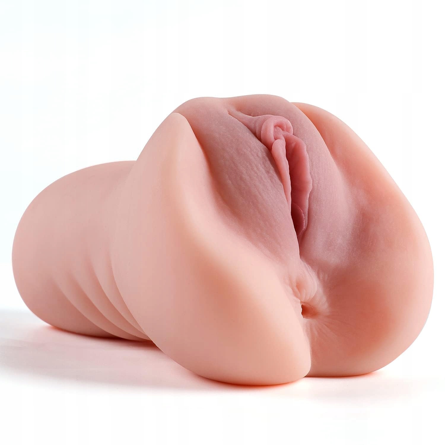 2IN1 MASTURBATOR DLA MĘŻCZYZN REALISTYCZNA KIESZONKOWA POCHWA I ANAL 3D — miniatura 2
