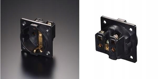 Gniazdo zasilające do zabudowy Furutech FI-E30 (G) Kod producenta FI-E30 G