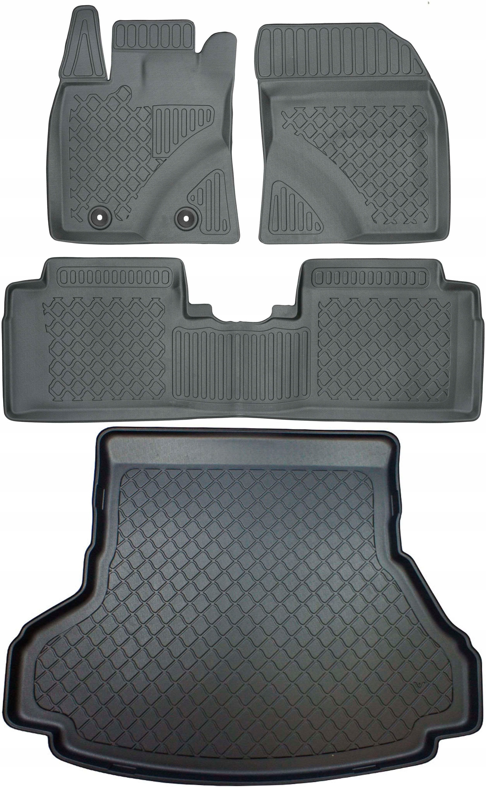 Toyota Avensis III Sedan od roku 01.2009-08.2018 Sada Koberce batožinový priestor