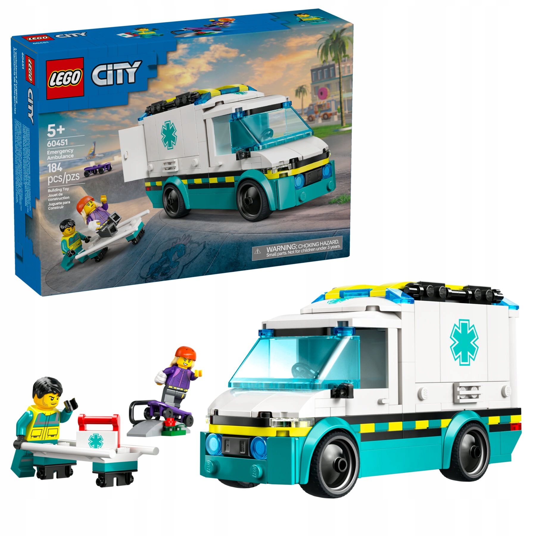 Stavebnice City Záchodní Sanitka Lego
