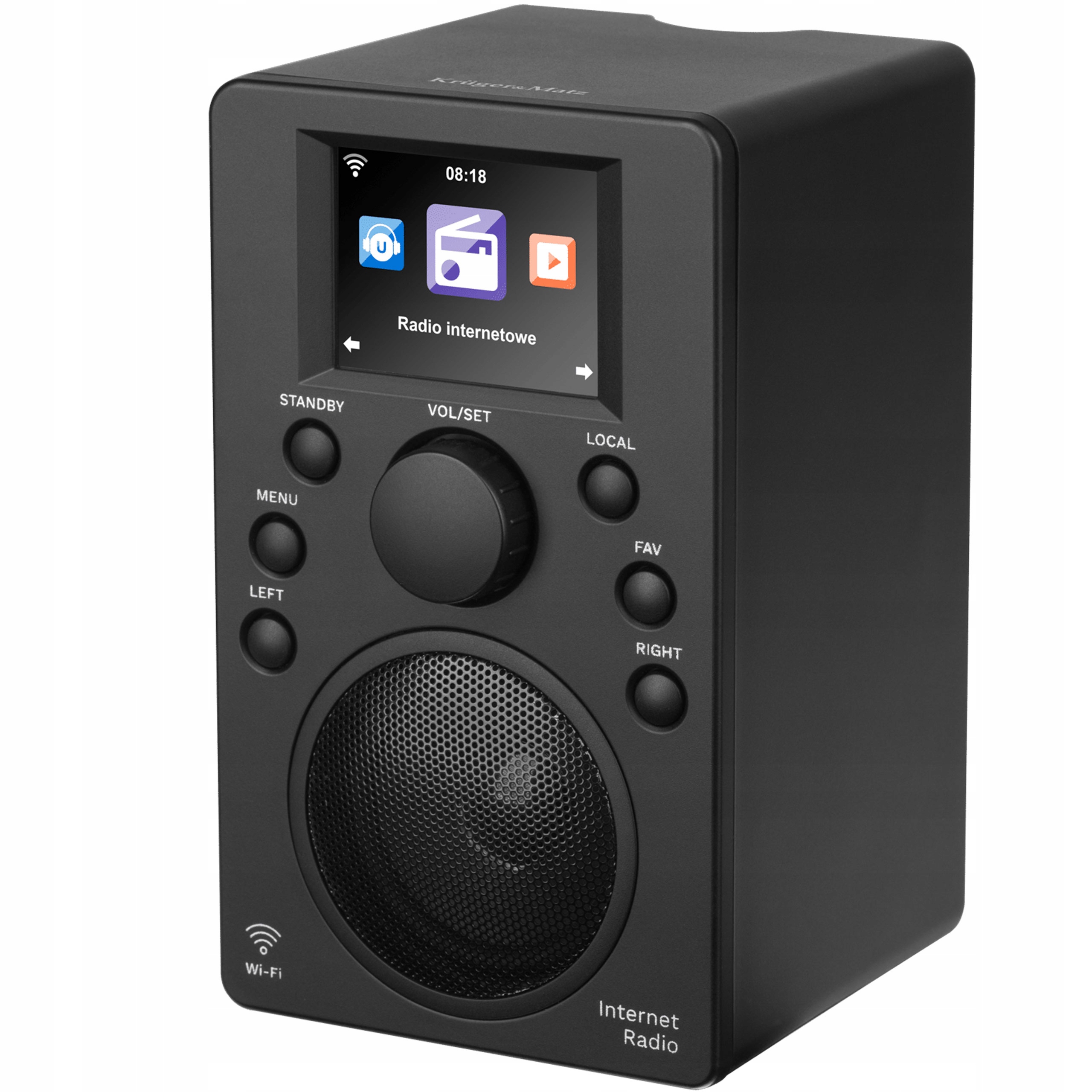 Radio sieciowe internetowe Kruger&Matz KM0818