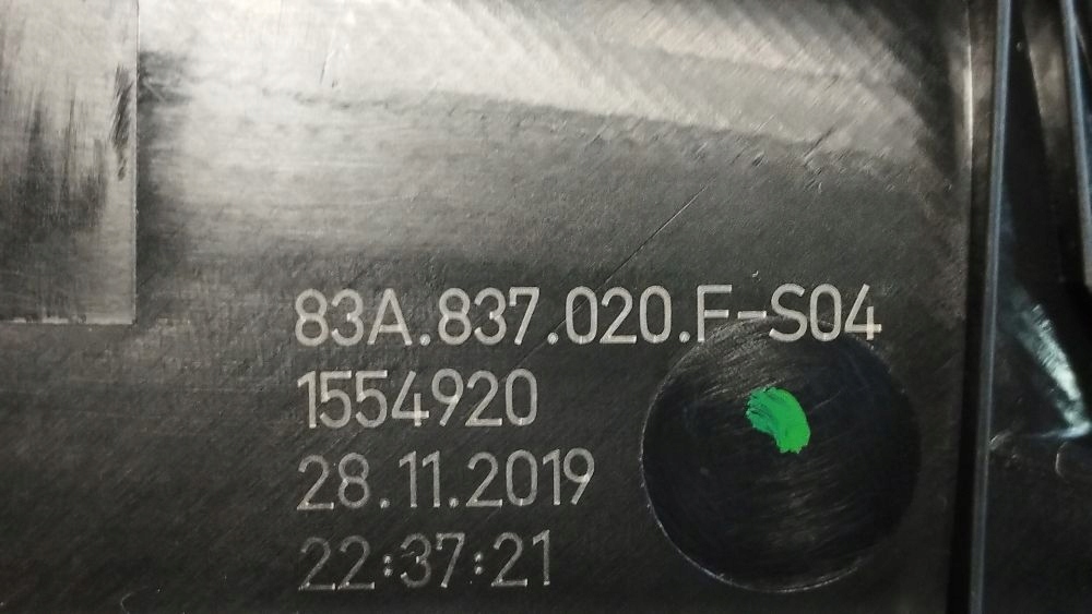 Audi Q3 F3 handle inner right front 83A837020F
