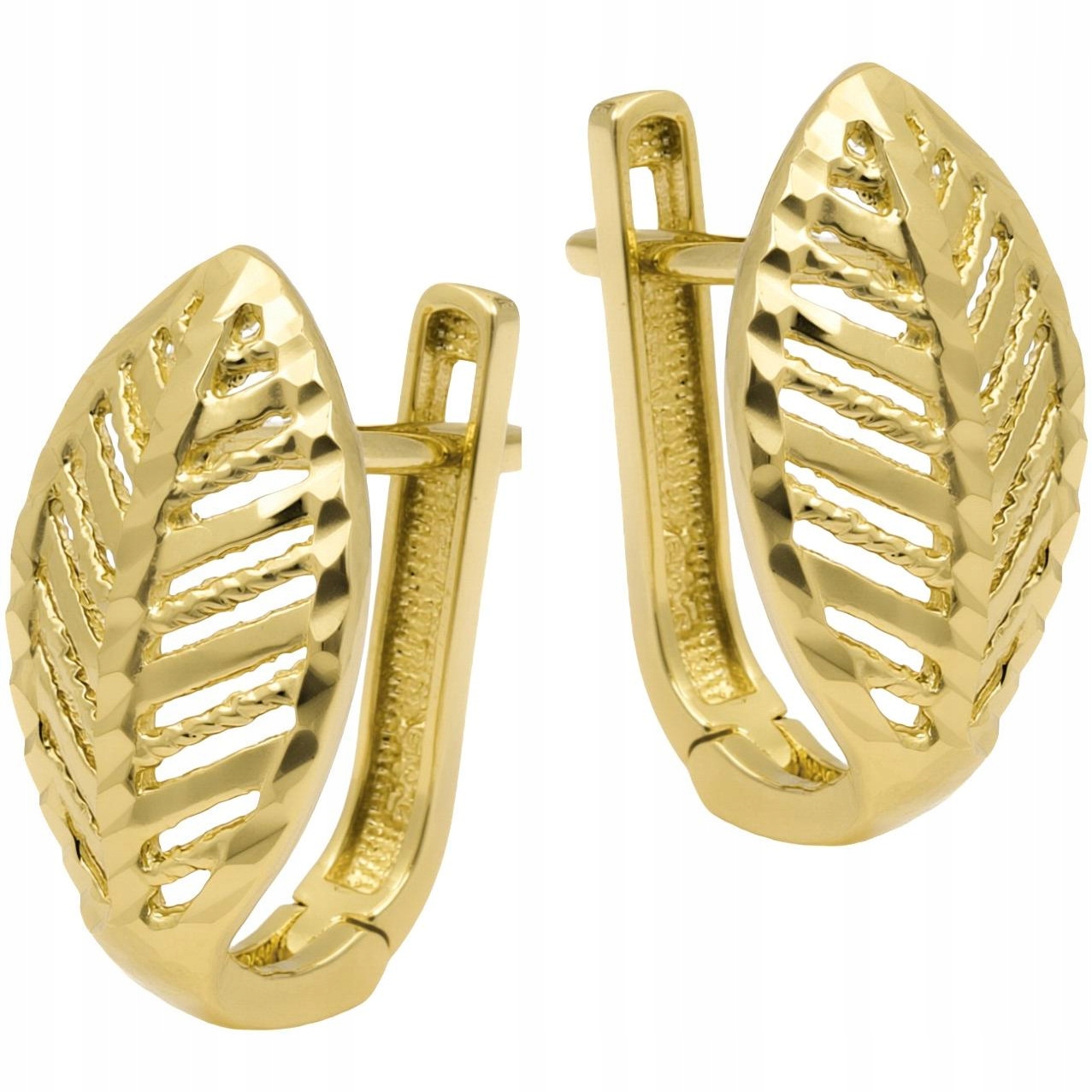 Náušnice dámské Harf zlato 585