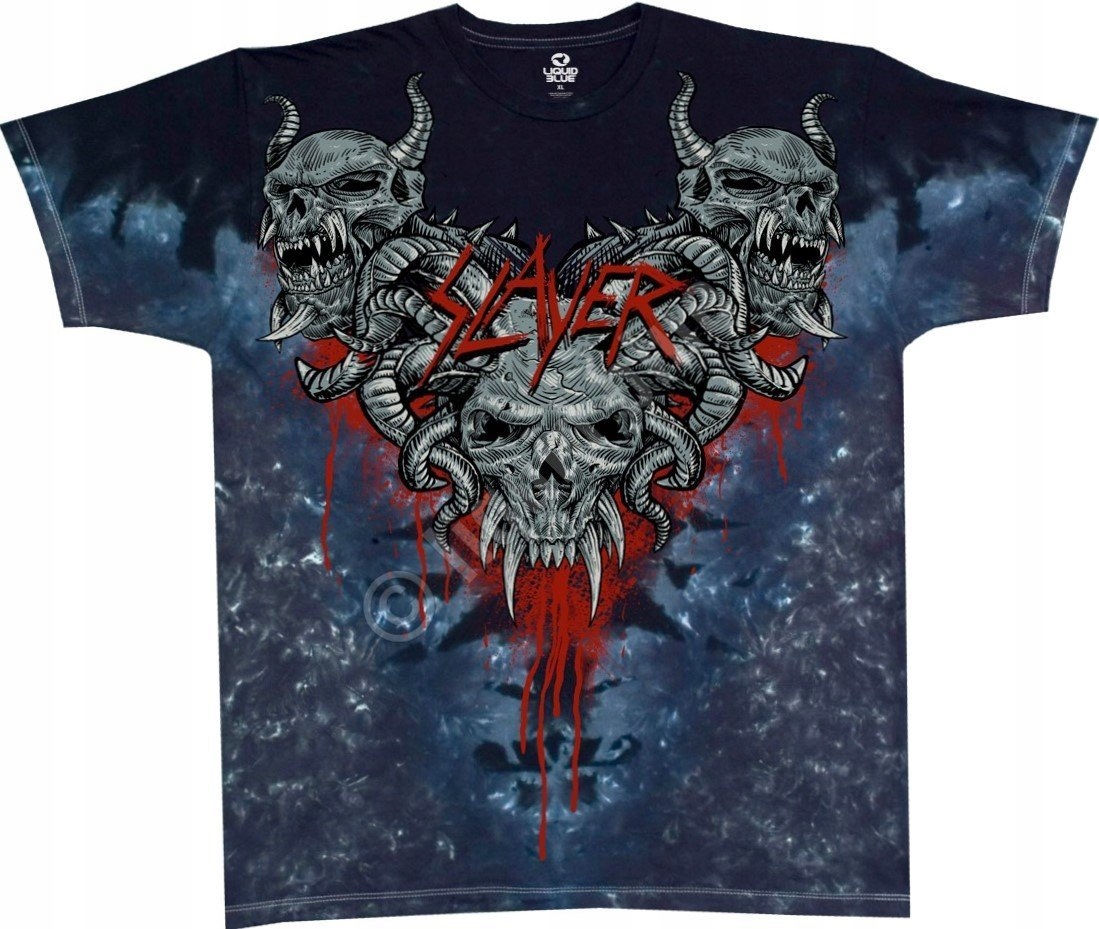 Slayer Hell Awaits Liquid Blue M (Tričko)