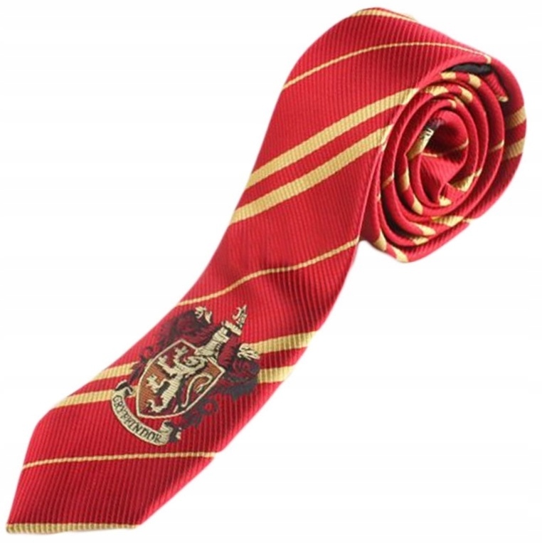 KRAWAT HARRY POTTER GRYFFINDOR HOGWART KOSTIUM HERMIONA NA BAL KARNAWAŁ