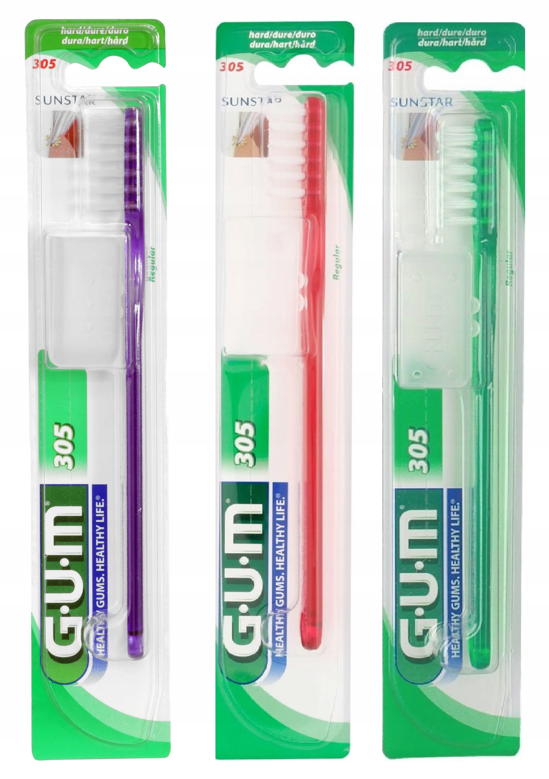 

Szczoteczka Gum Sunstar 305 Twarde Włosie 1 szt.