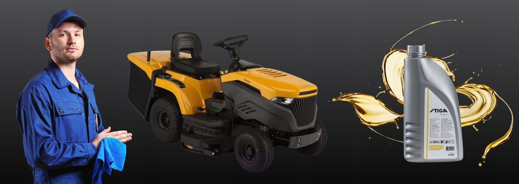 Mocny Traktor ogrodowy STIGA Estate 398 W SE Moc 10.4 kW