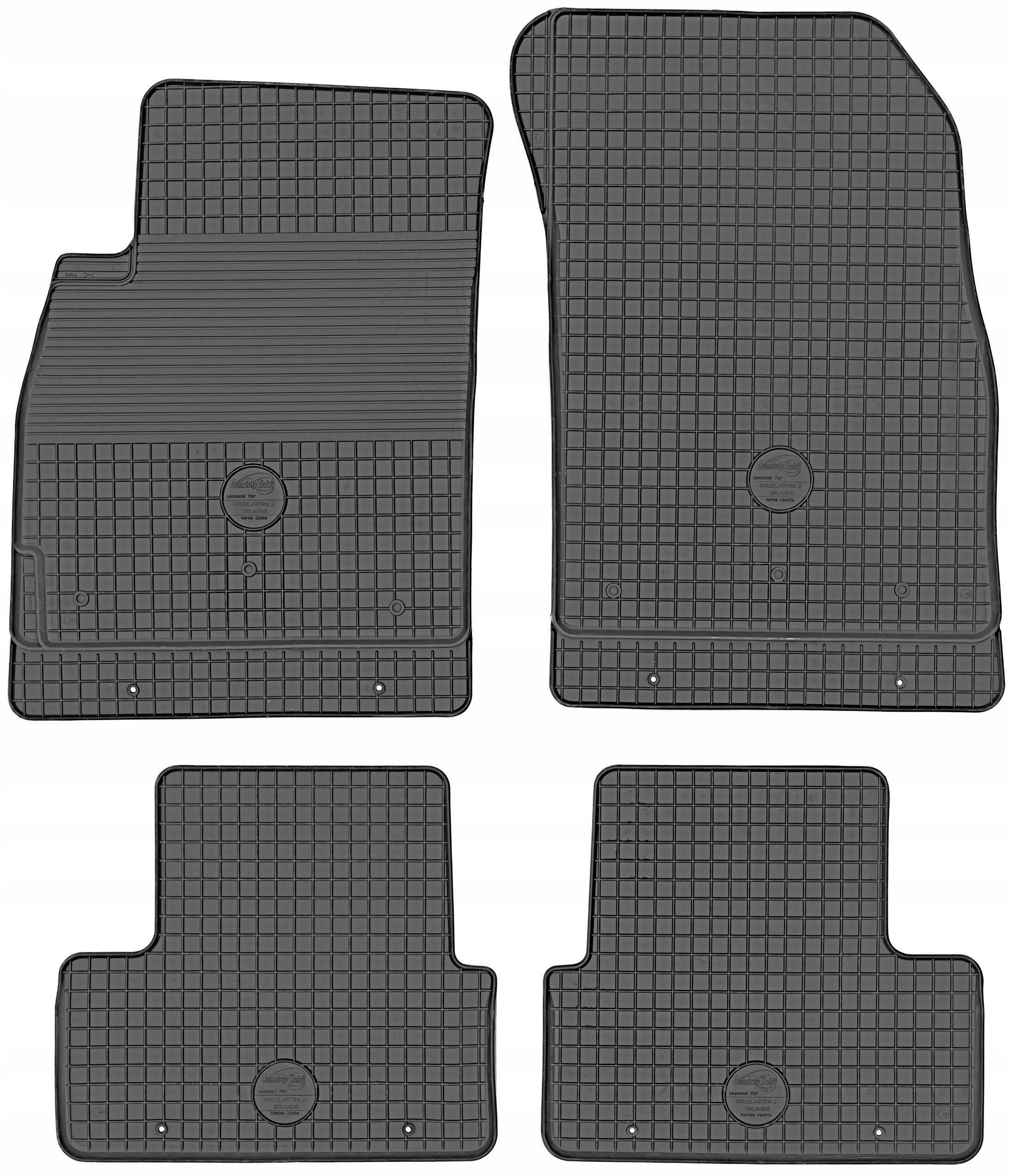 

Chevrolet Orlando 11-18 Gumowe do auta