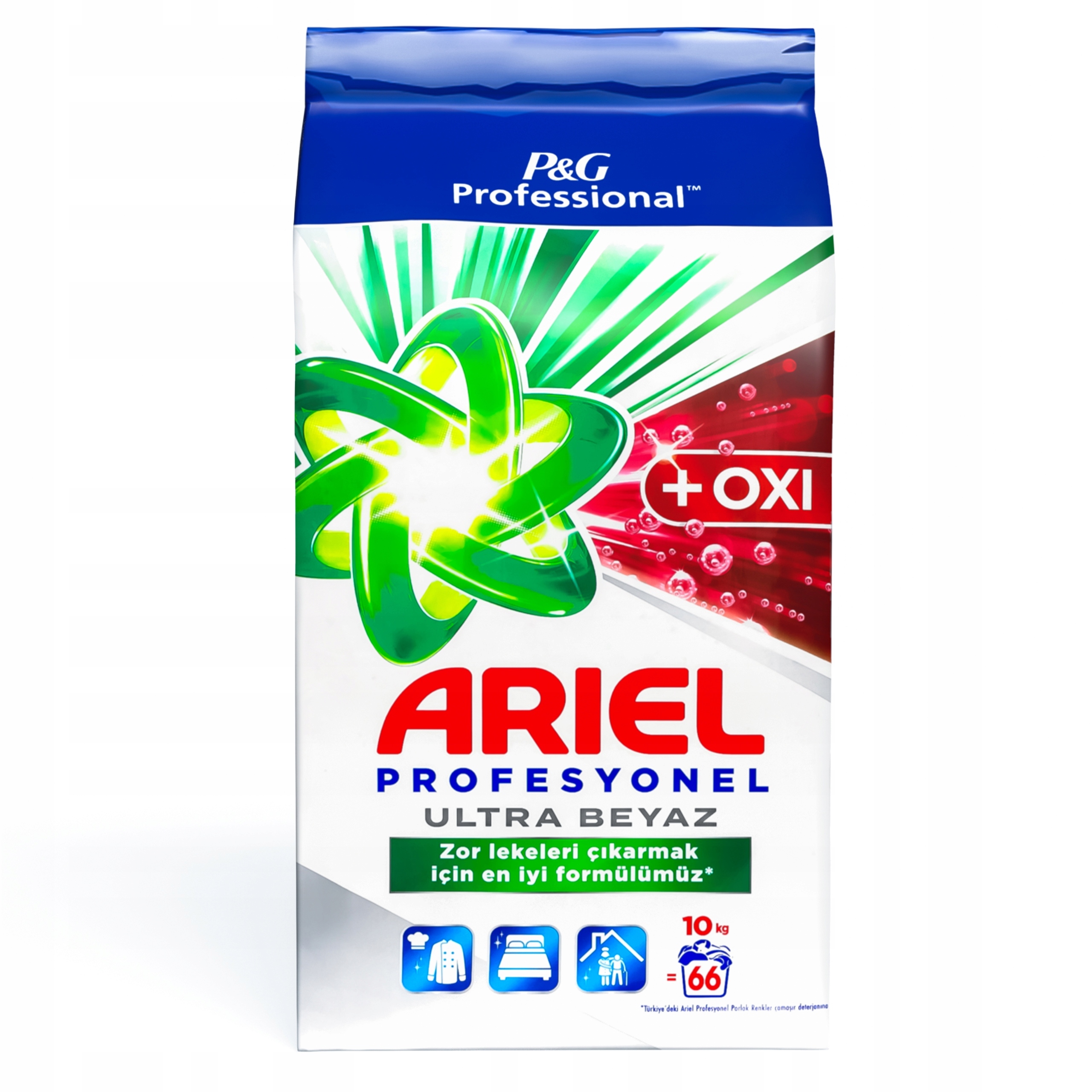 Levně Ariel Professional Ultra Oxi prášek na bílé prádlo (10 kg)
