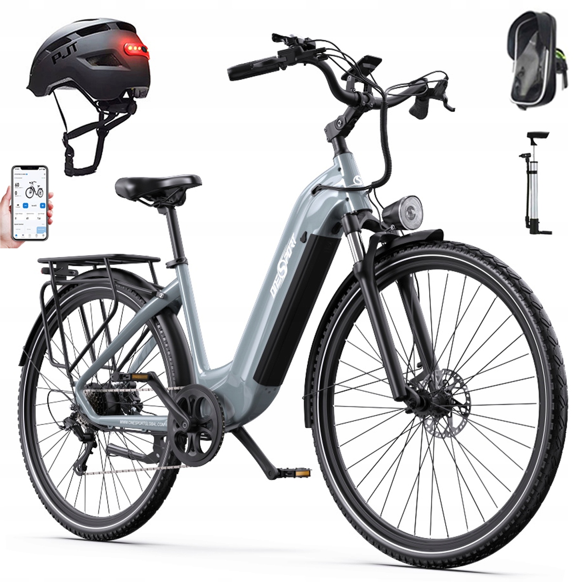 Elektrokolo Onesport OT05 pro 36V 22.5Ah 140 km Pánské/Dámské kolo 27,5"