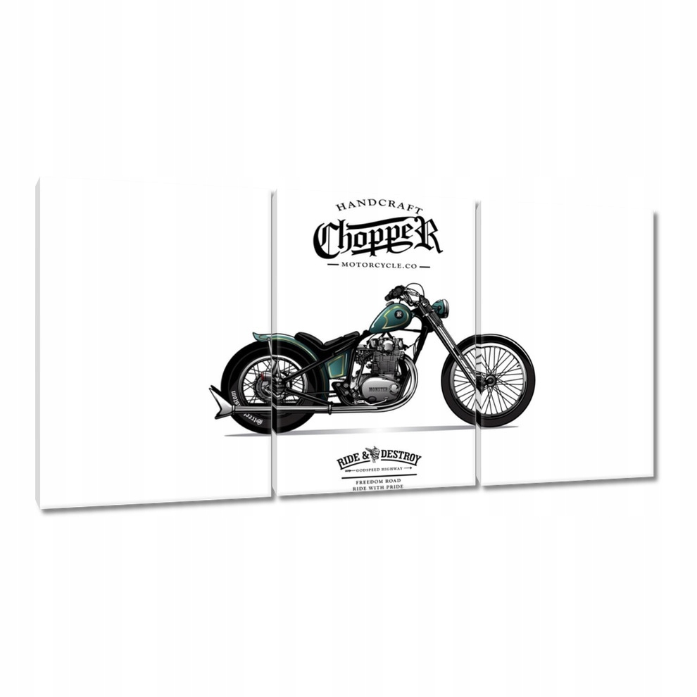 

Obrazy 120x60 Motocykl Zabytek Vintage