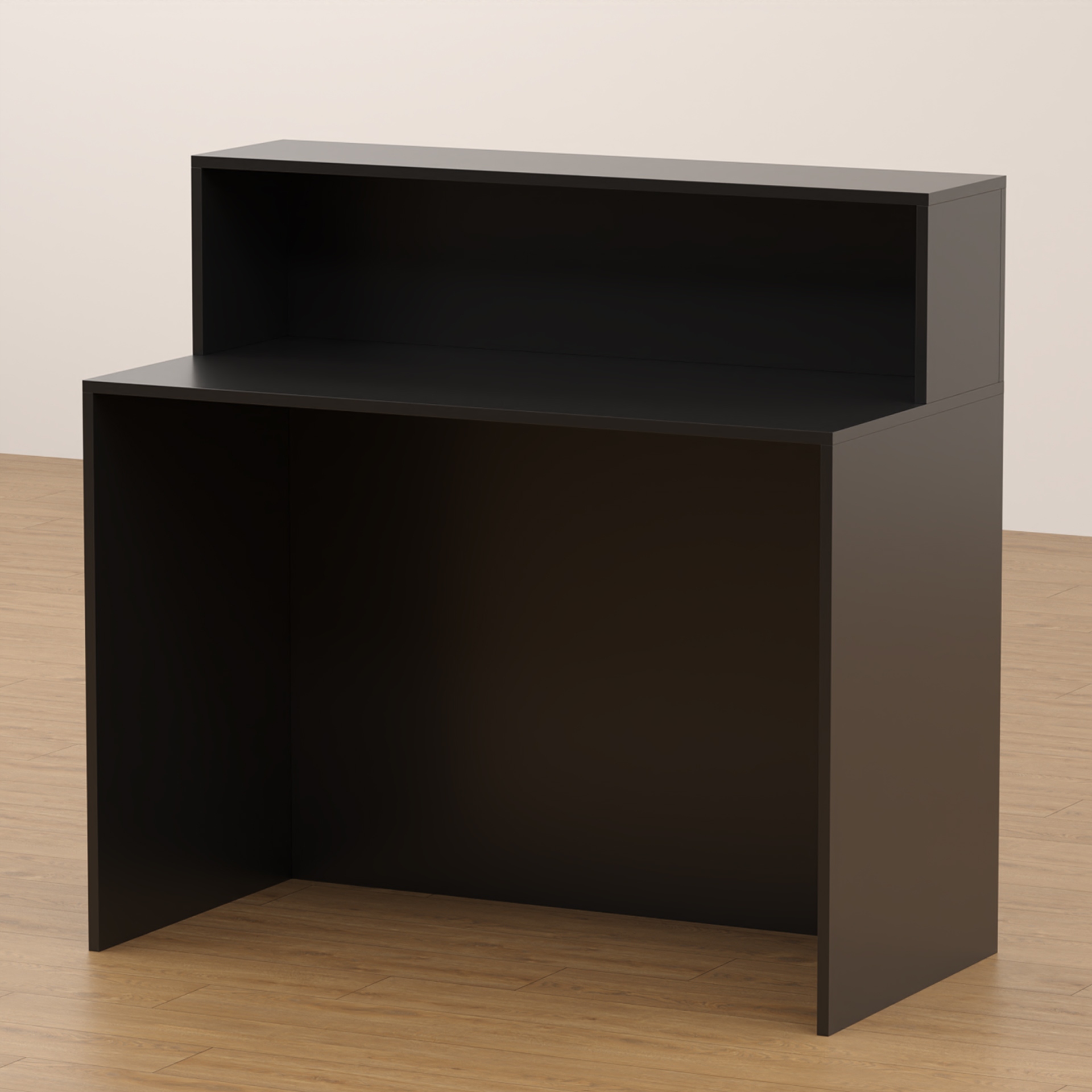 LADA SKLEPOWA BIURKO RECEPCJA BASIC 80 NADSTAWKA Wysokość mebla 115 cm