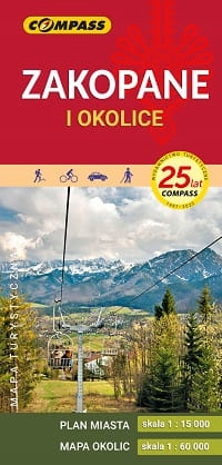 

Mapa turystyczna Zakopane i okolice w.8 Compass