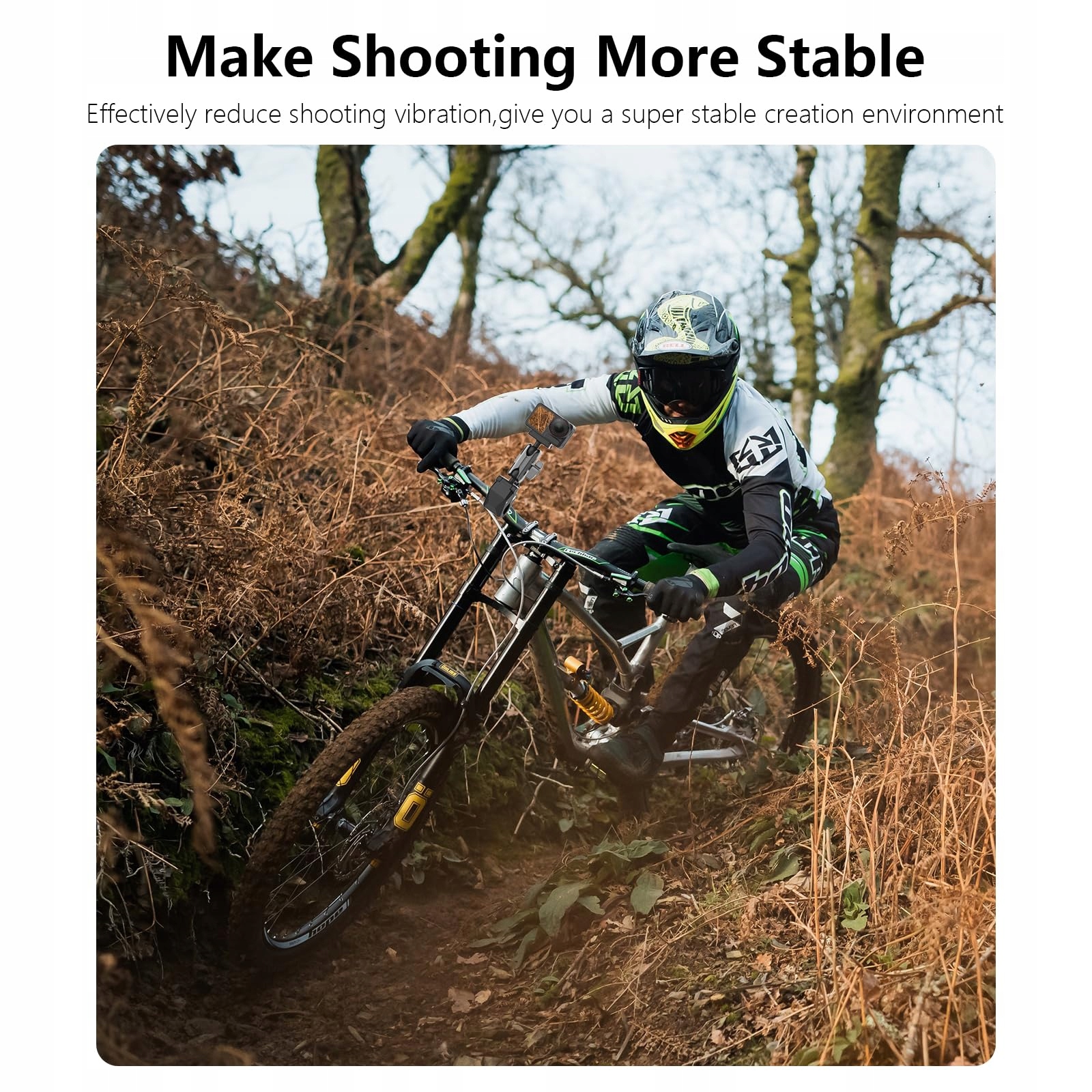 Uchwyt Kierownicy DJI Osmo Action 5 Pro 4 3 Motocykl Rower Klamra NEOSOU — miniatura 6