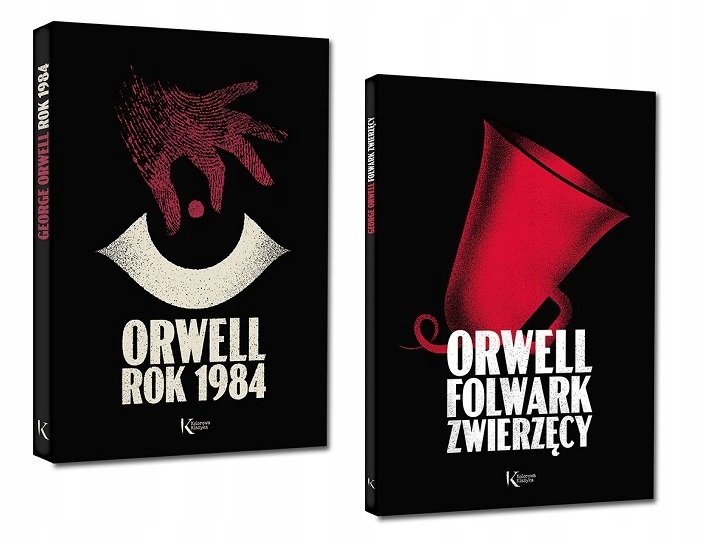 ROK 1984 + FOLWARK ZWIERZĘCY George Orwell TW