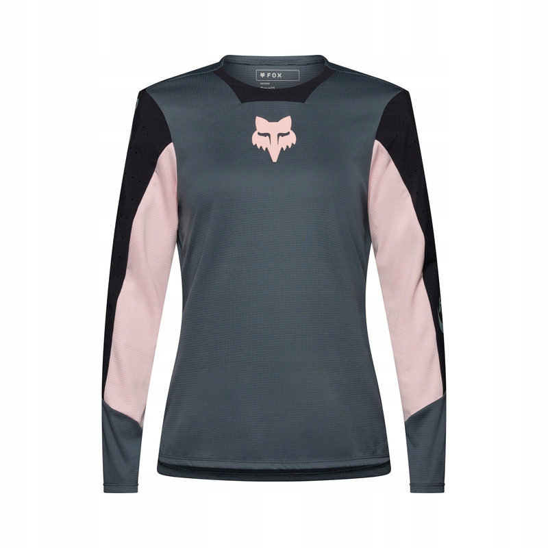 Dámský Cyklistický Dres S Dlouhým Rukávem Fox Defend Creation Deep Cobalt M