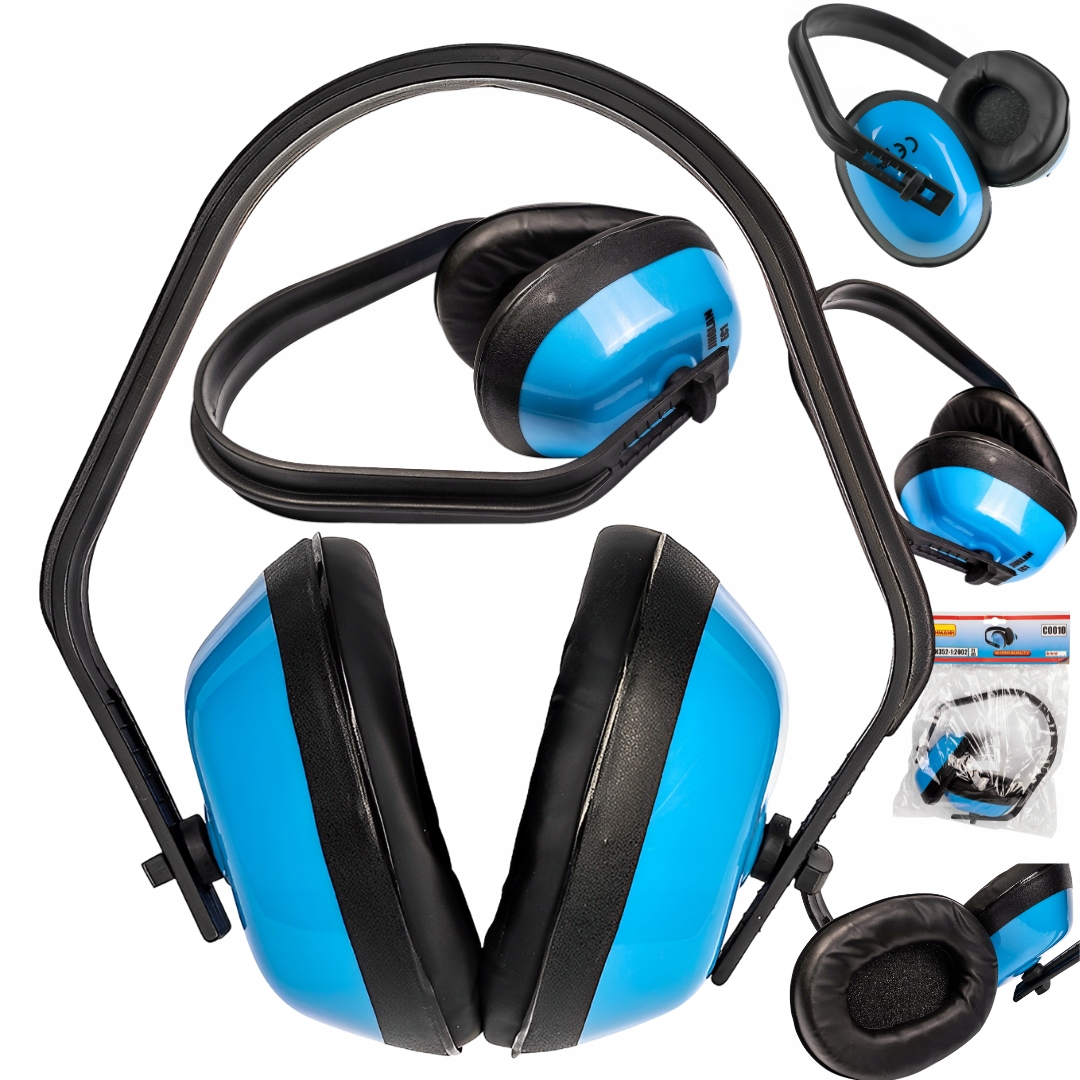 NAUSZNIKI OCHRONNE SŁUCHAWKI PRZECIWHAŁASOWE CE 21 dB OCHRONA USZU RICHMANN