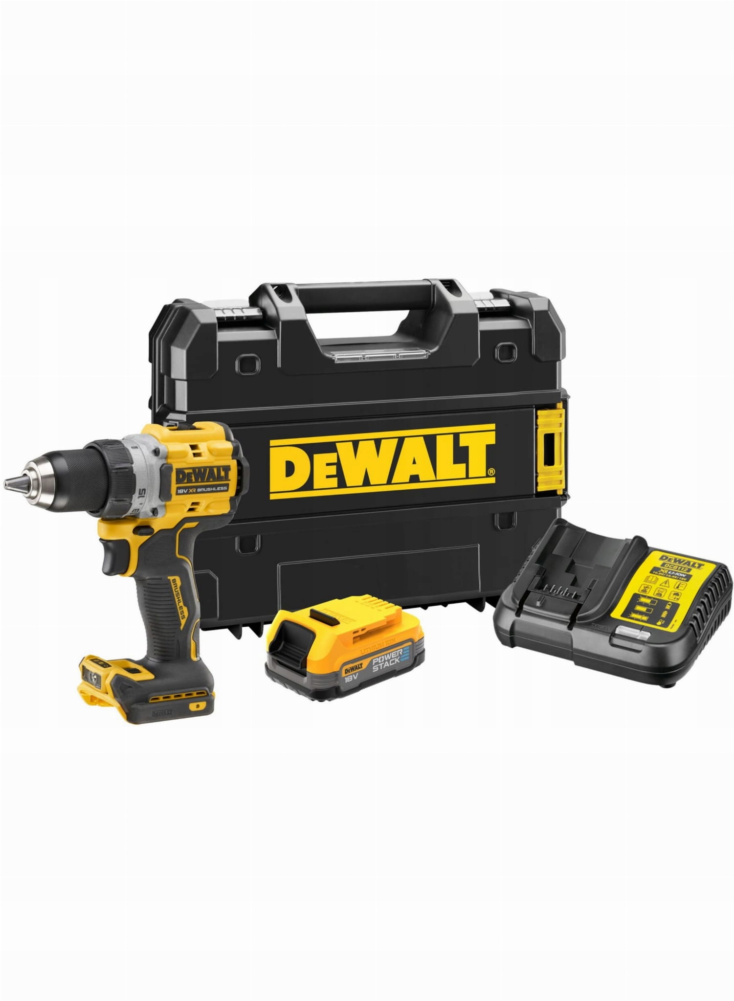 Dewalt DCD800E1T aku vrtačka Powerstack