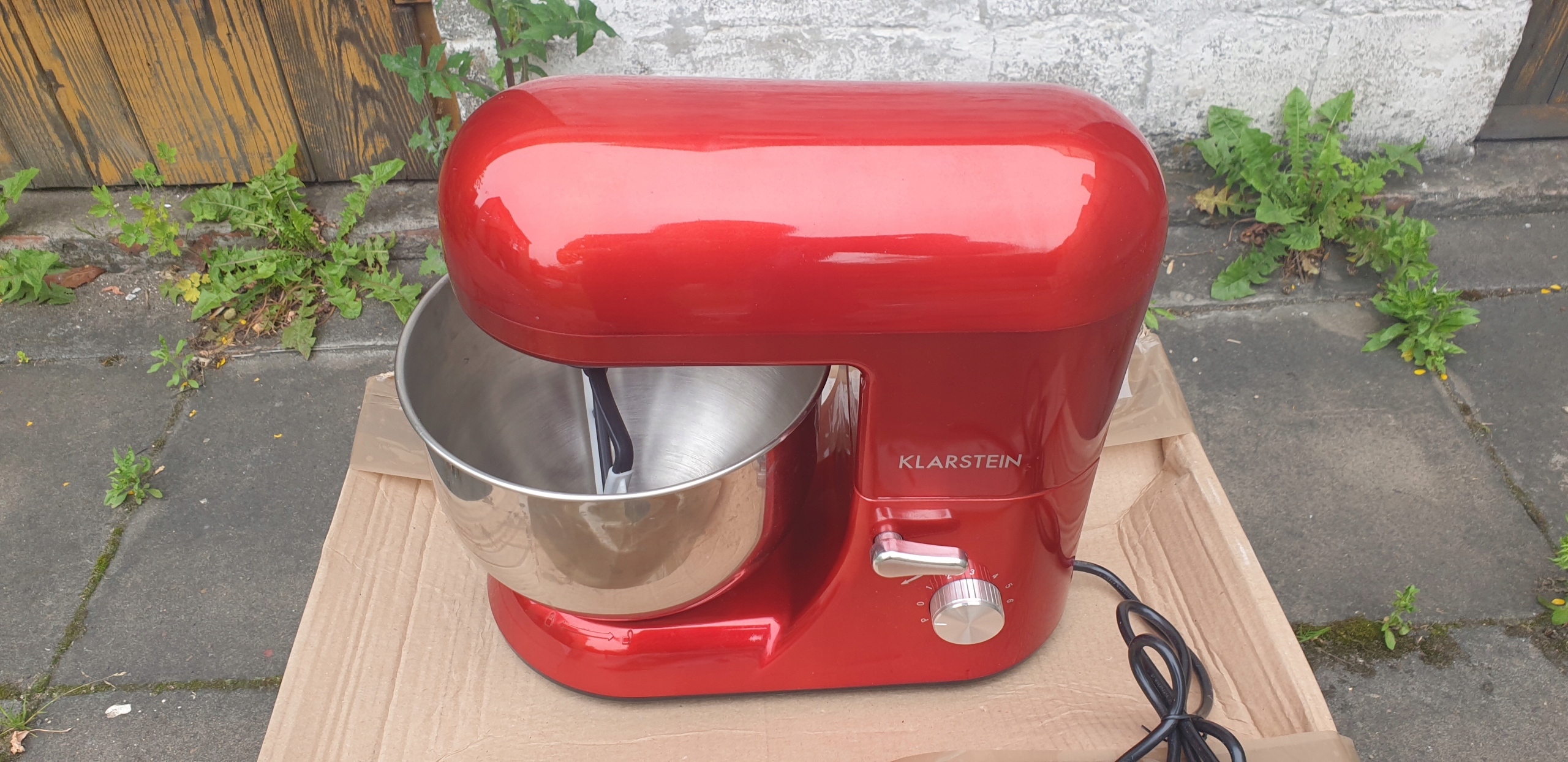 ROBOT KUCHENNY PLANETARNY KLARSTEIN 1200W BELLA Kolor dominujący czerwony