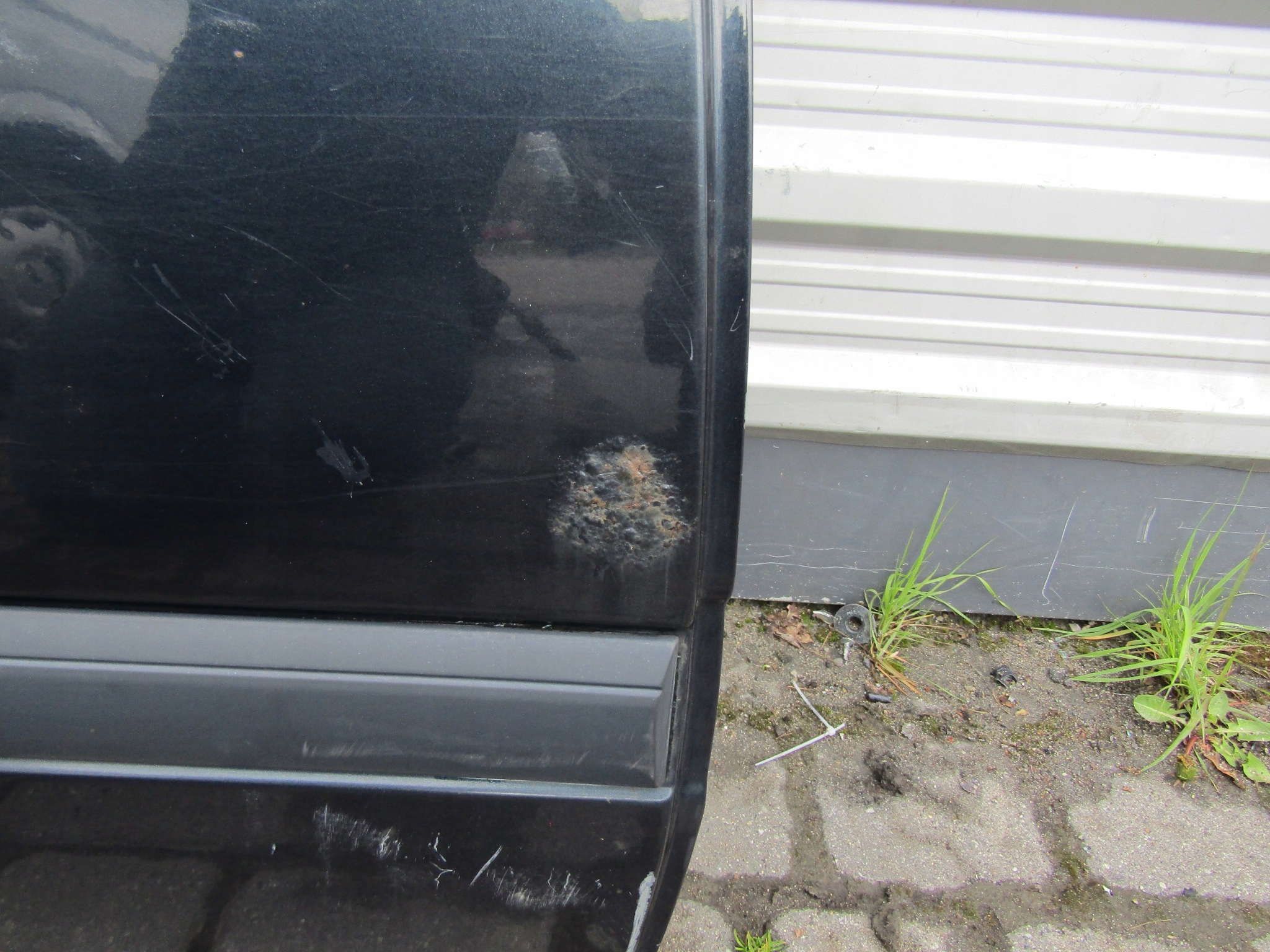 (5 MERCEDES W202 KOMBI DRZWI PRAWE TYLNE LACK 189 Kolor inny