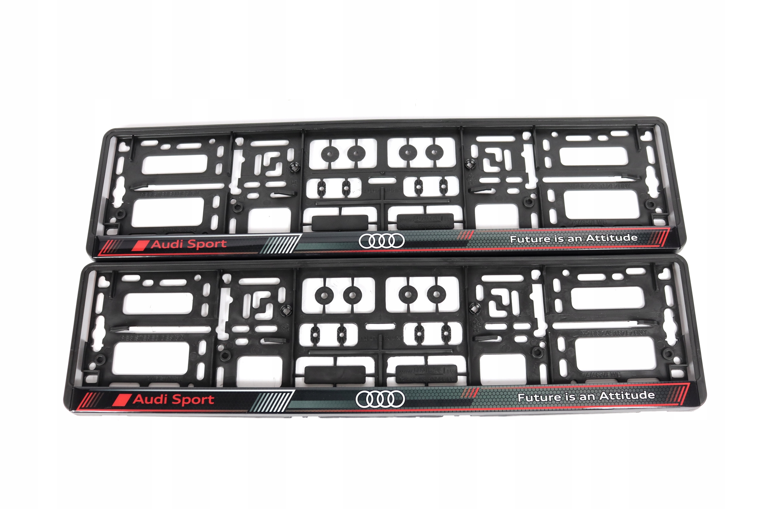 Ramki Tablicy Rejestracyjnej Audi Sport Future Is An Attitude Jakość!!!