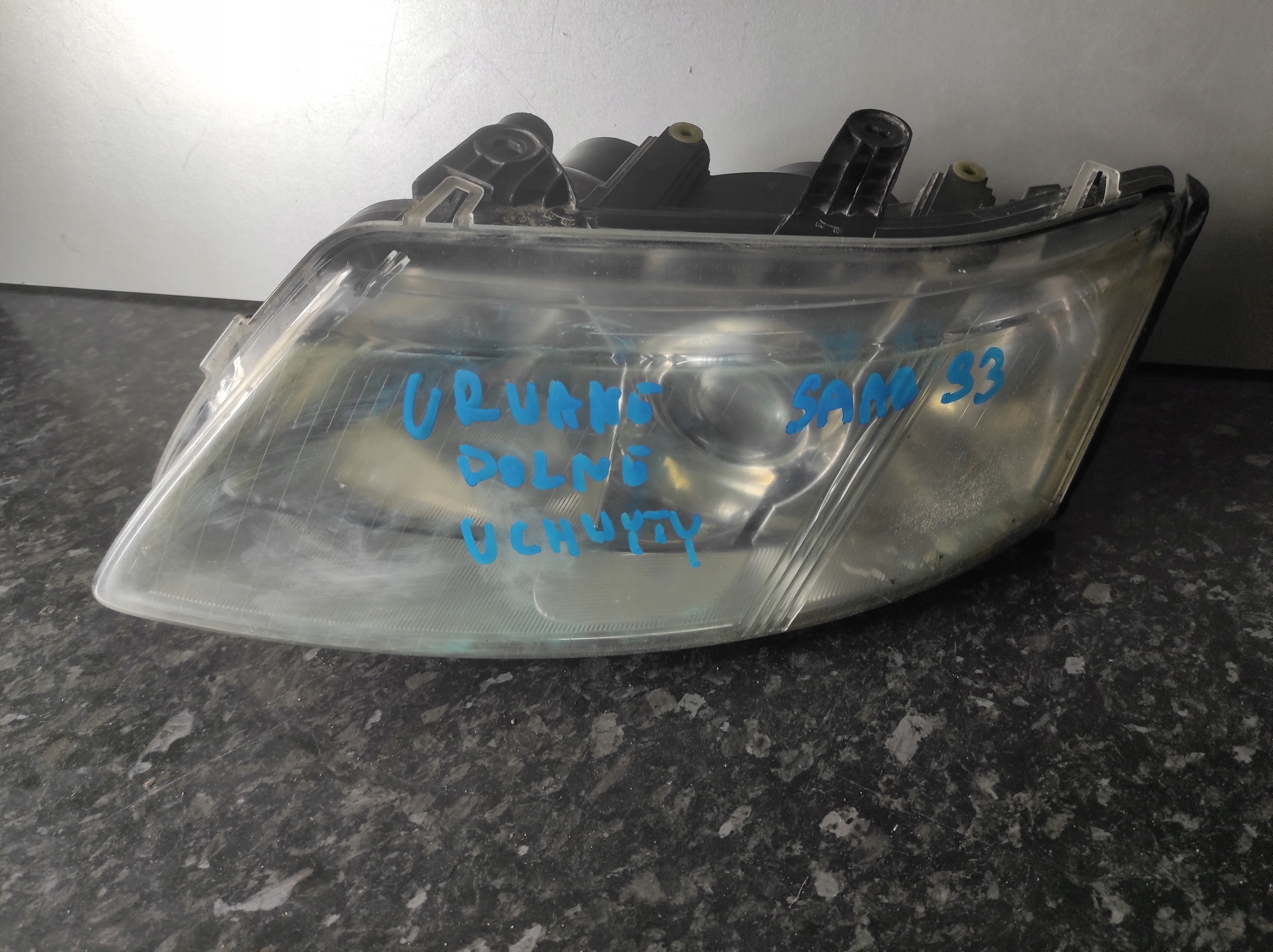 Saab 9-3 93 light front front left wysylka europa