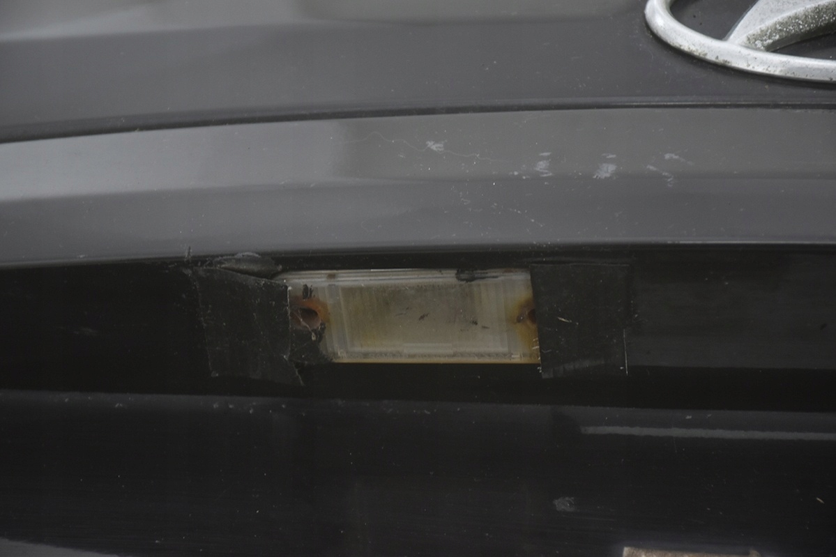 boot doors * rear part HYUNDAI SANTA FE II LIFT NKA