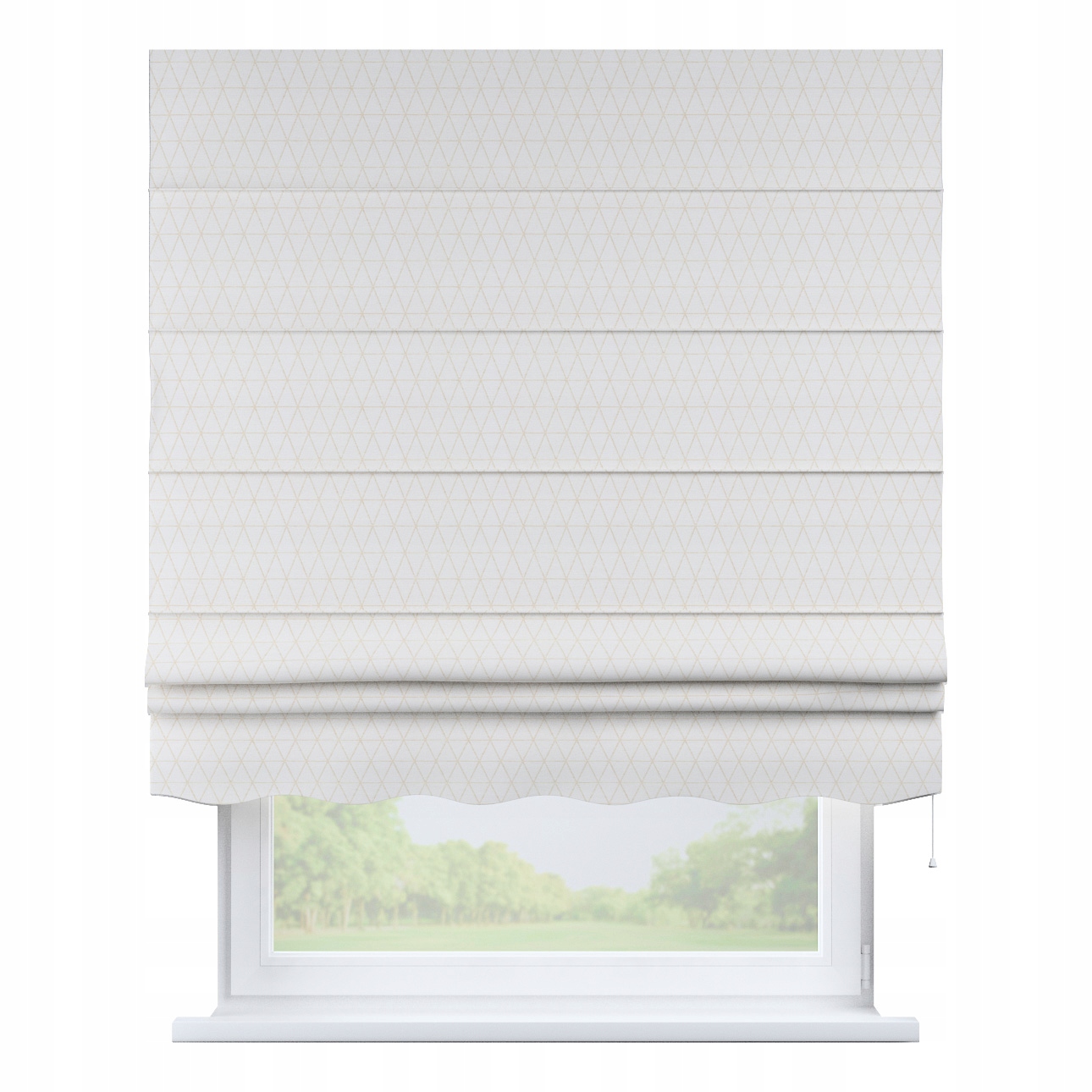 Hotová římská roleta Florencie 180x180 cm bílá