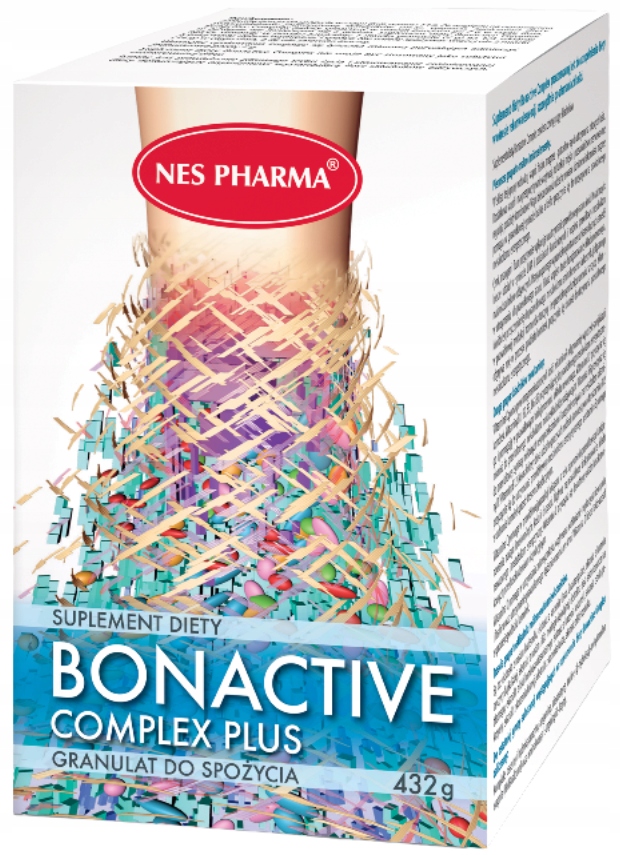 Bonactive Complex Plus witaminy i minerały na kości Nes Pharma 432 g