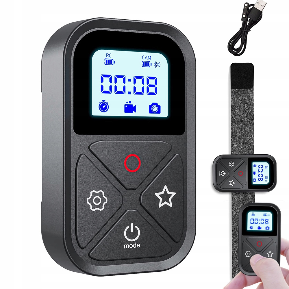 Dálkové ovládání GoPro Hero 12/11/10/9/8 Black, GoPro Max