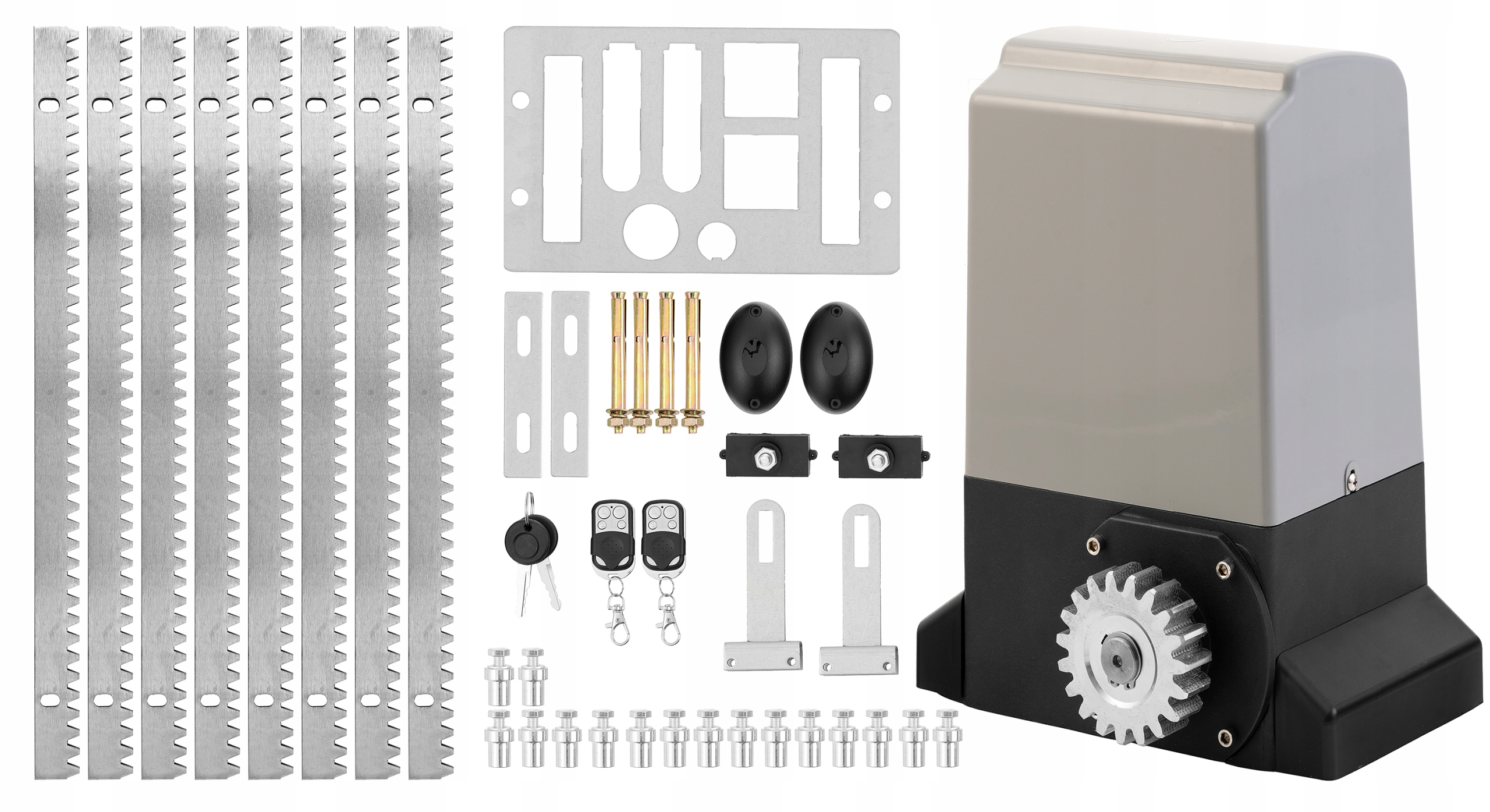 Napęd Silnik Siłownik Automat Do Bramy Przesuwnej 370W 800kg