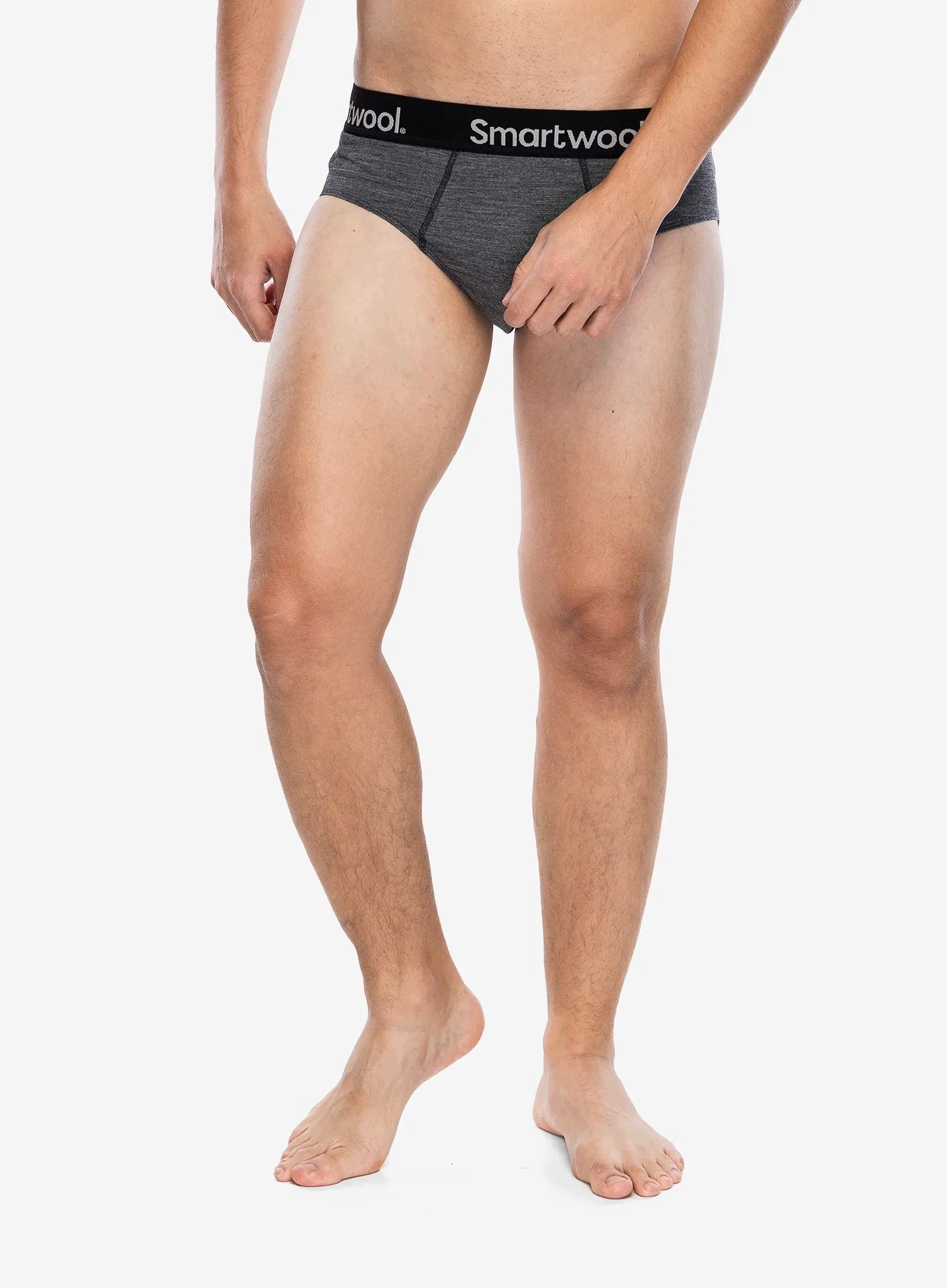 Boxerky Smartwool Active Brief Boxed šedé velikost S