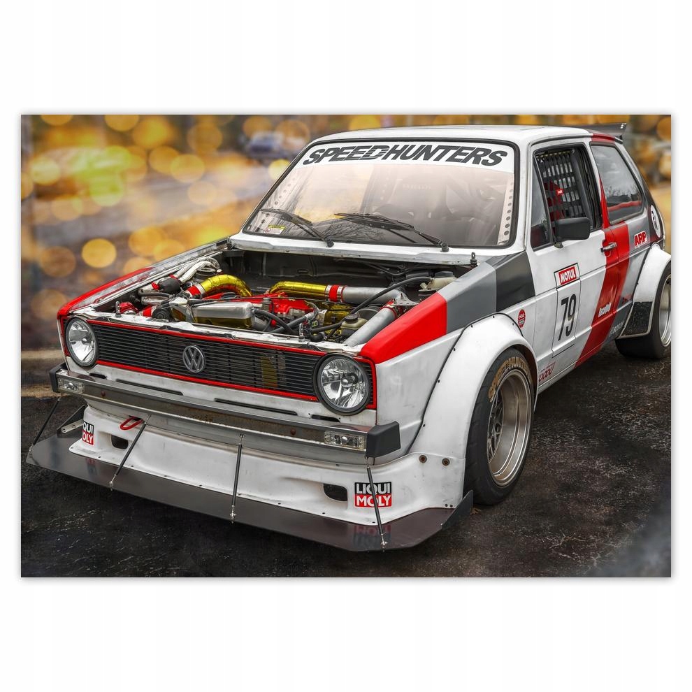 

Naklejki 70x50 Vw Golf Volkswagen 1