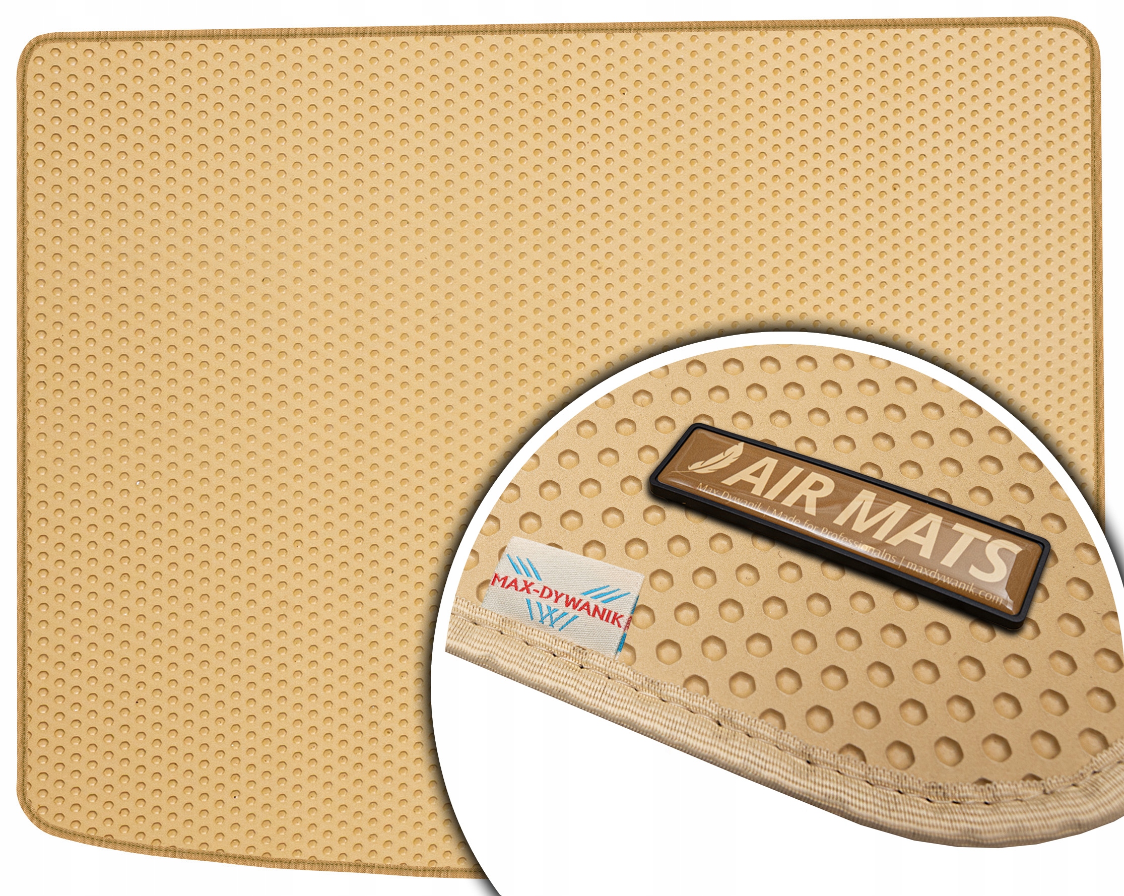 Fiat Croma Kombi 2005-2011 Béžová rohož do kufru Eva Air Mats