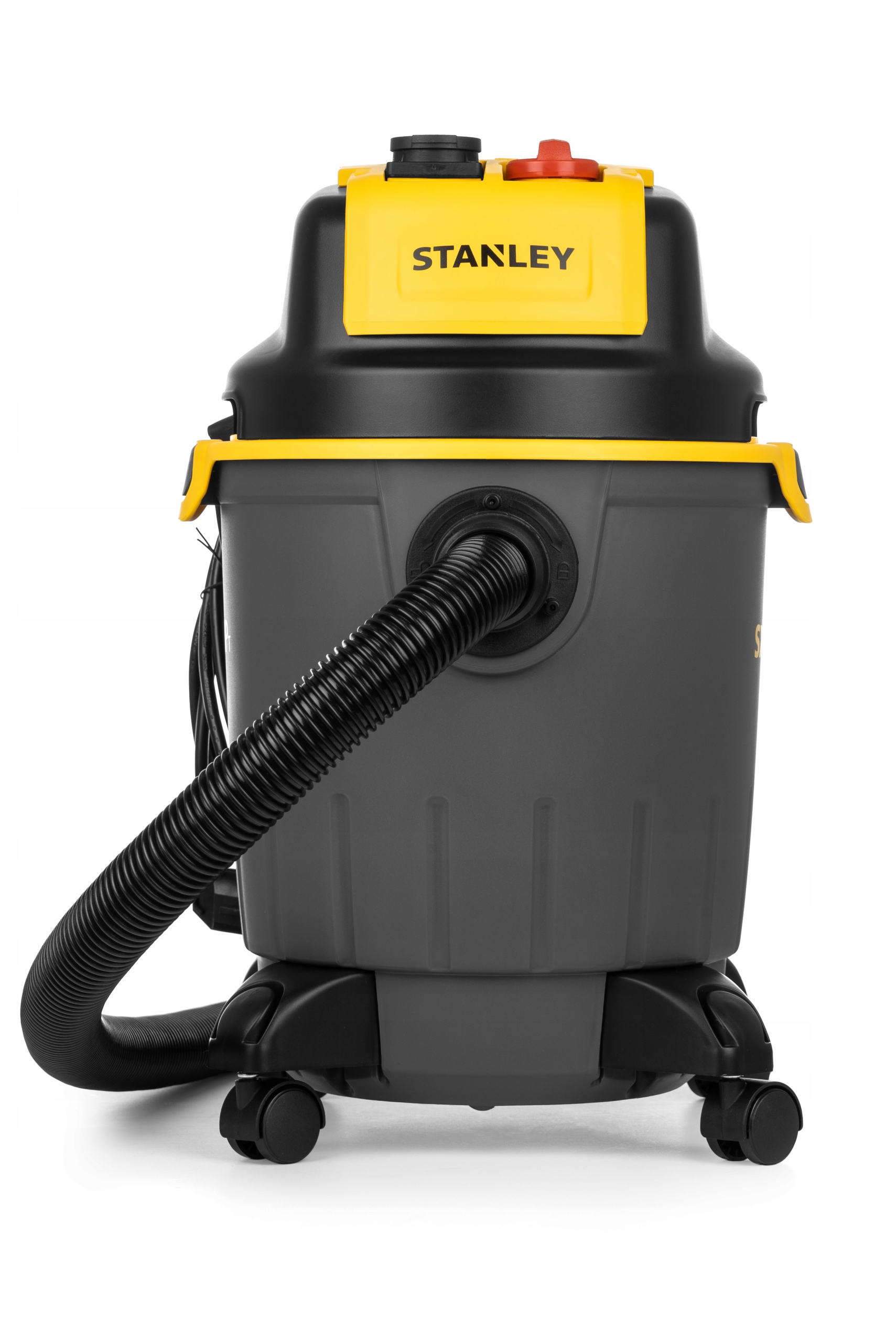 ПРОМИСЛОВИЙ ПИЛОСОС STANLEY З РОЗЕТКОЮ 2000W 20L Живлення від мережі