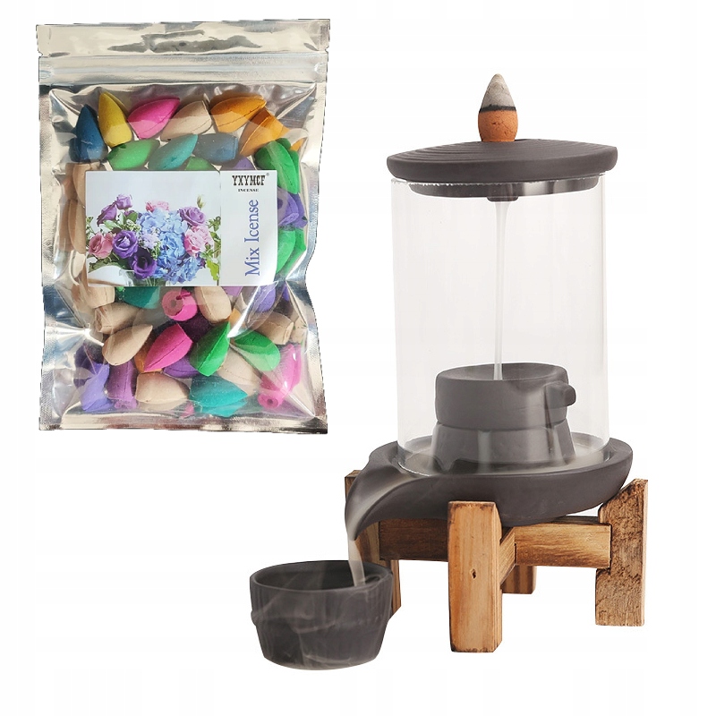 Zestaw 50 WKŁADÓW kadzidło MIX ZAPACHÓW fontanna Kod producenta DQ41_WKLAD