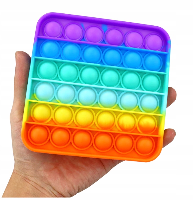 PUSH BUBBLE POP IT ZABAWKA SENSORYCZNA ROBOT Kod producenta KOLOROWE ROBOT BUBBLE