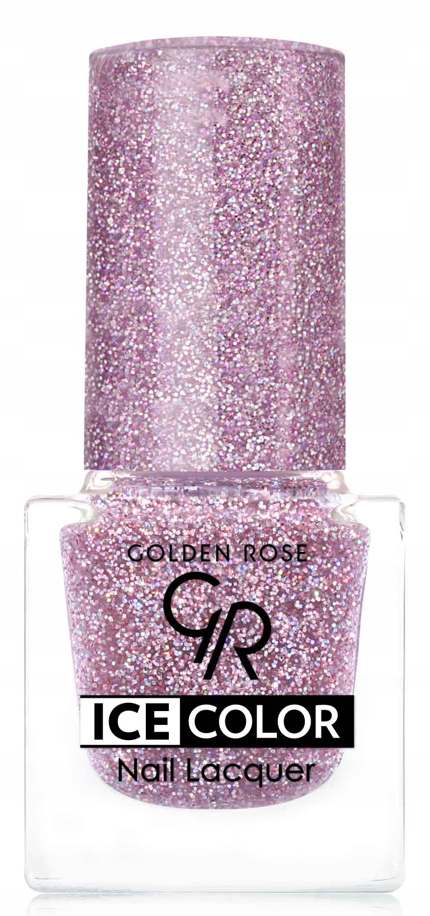 

Lakier do paznokci Brokat Golden Rose IceColor 195