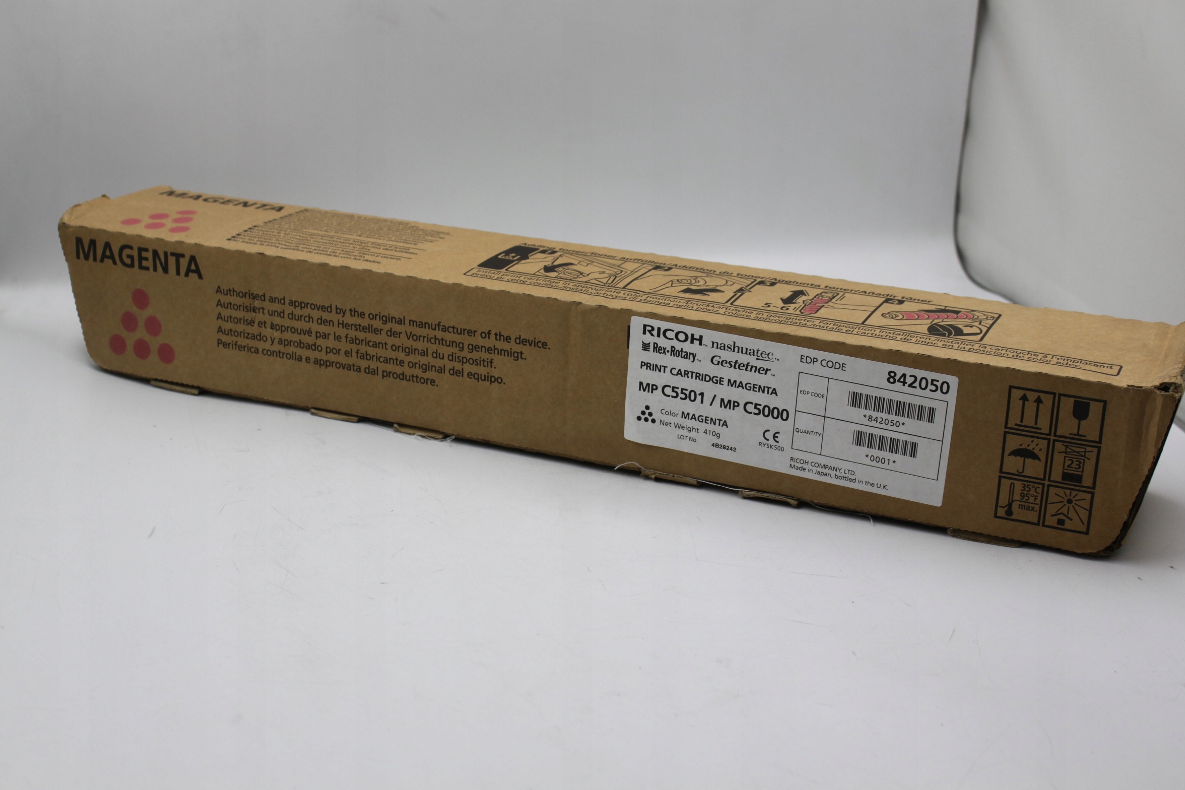 Ricoh Mp C 5501 842050 toner magenta originál