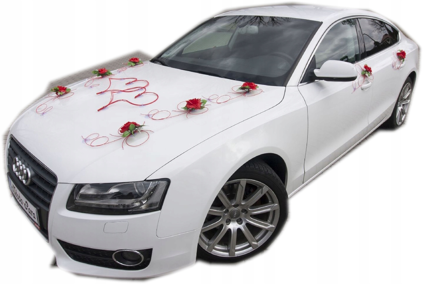 TWOJA CZERWONA ozdoba na samochód ślubny 172 EAN (GTIN) 5904013442992