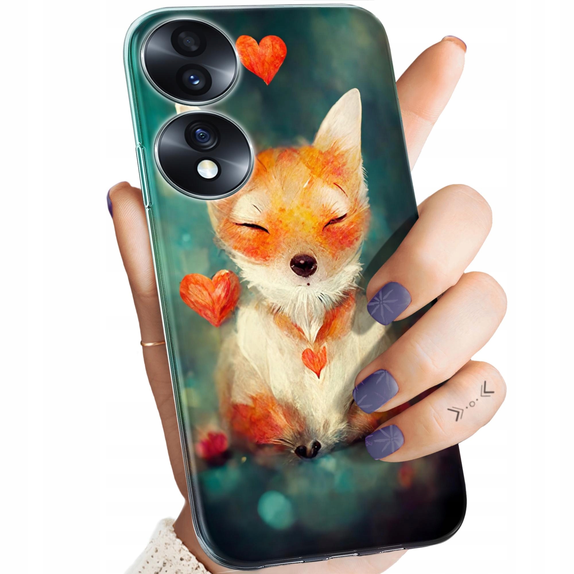 Etui Do Honor 70 Liski Lisy Fox Obudowa Pokrowiec Case