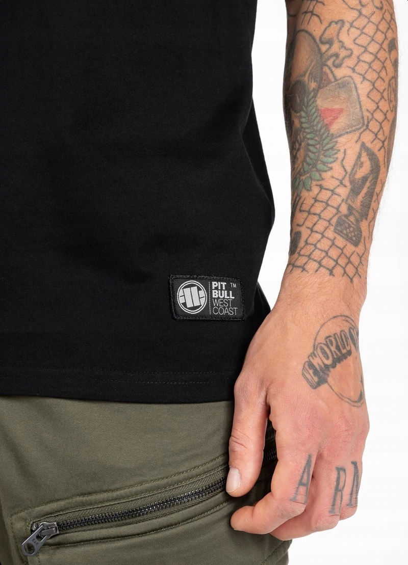 KOSZULKA PIT BULL OLD LOGO REGULAR KLASYK MĘSKA M Rozmiar M