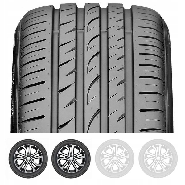 2x літні шини 245 / 45R18 Nexen NFera SU4