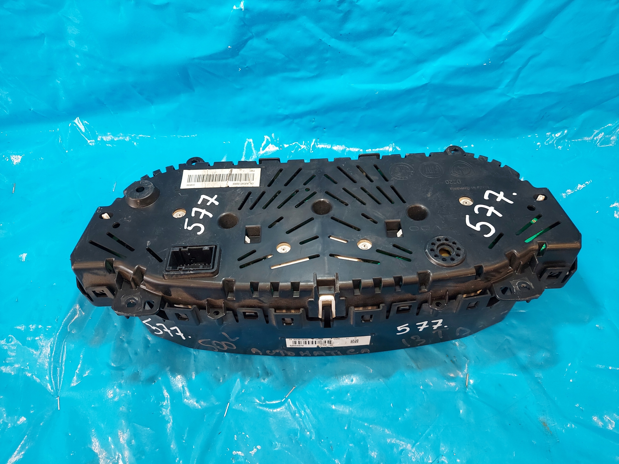 dials clock FIAT 500L 1.3 MJTD 52003379